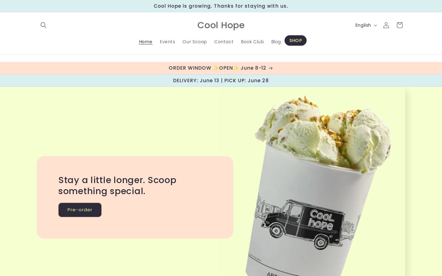 cool-hope.com homepage screenshot