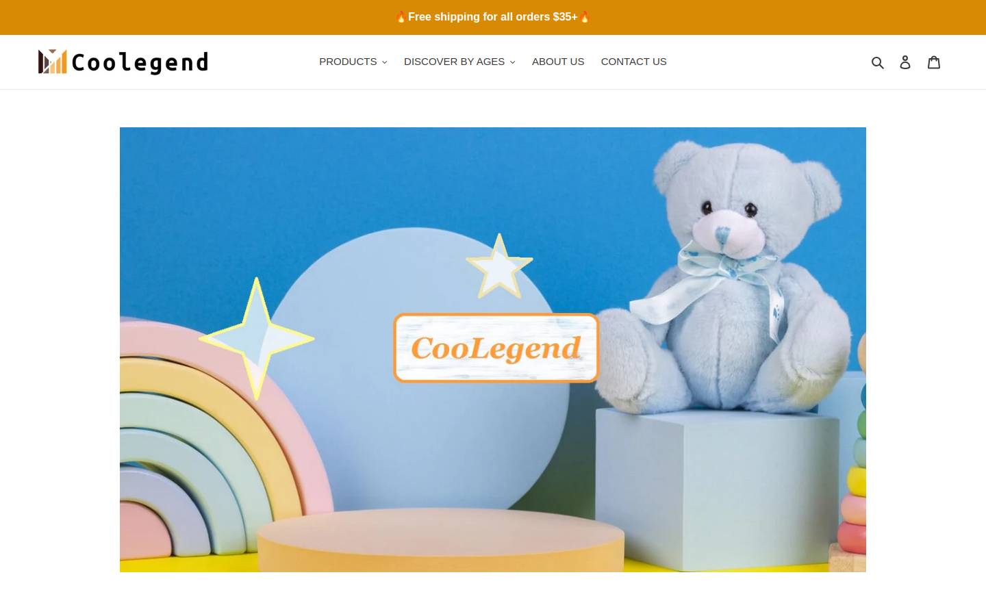 coolegend.com homepage screenshot