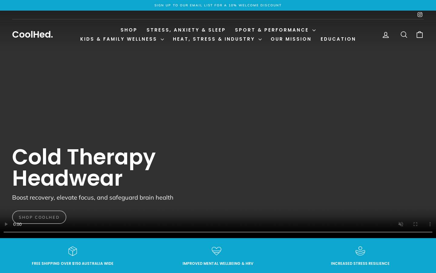coolhed.com homepage screenshot
