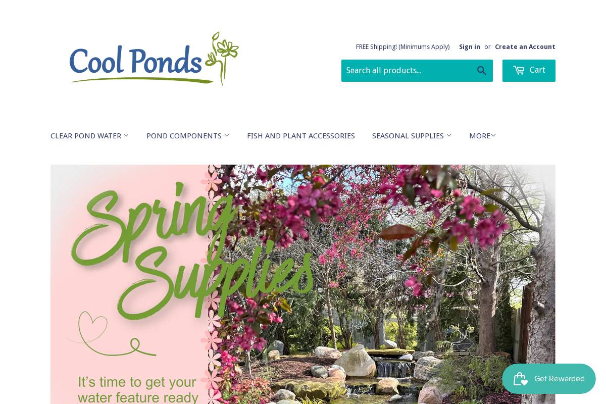 coolpondsonline.net homepage screenshot