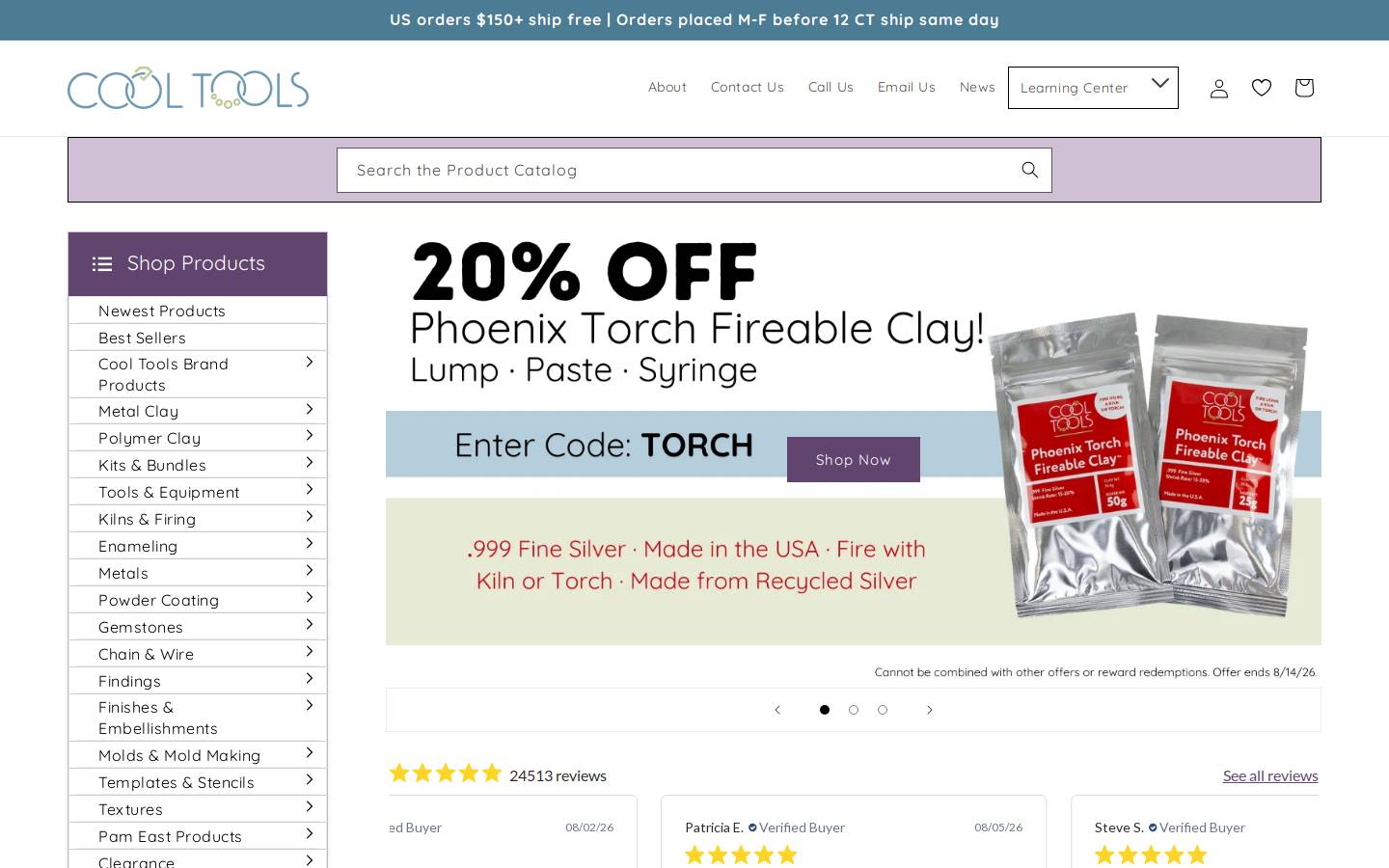 Cool Tools homepage screenshot