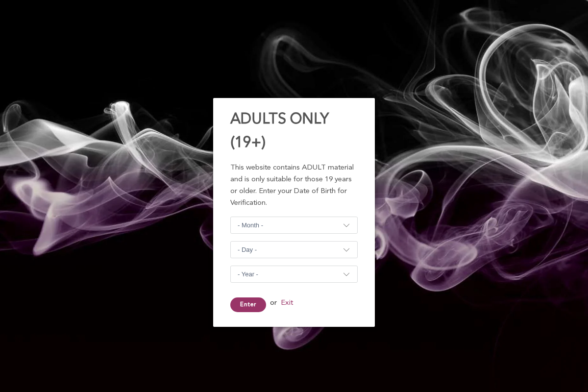 Cool Vape homepage screenshot