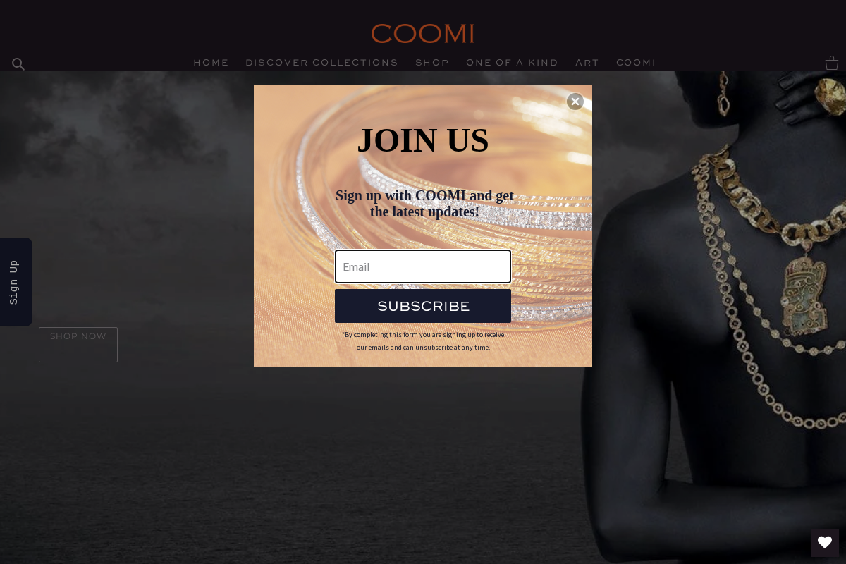 Coomi homepage screenshot