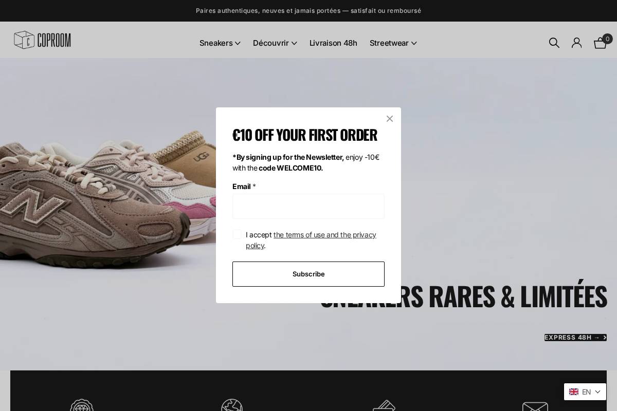 Coproom homepage screenshot