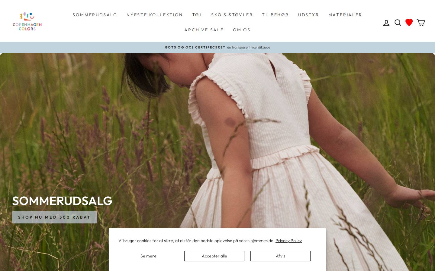 Copenhagencolors homepage screenshot