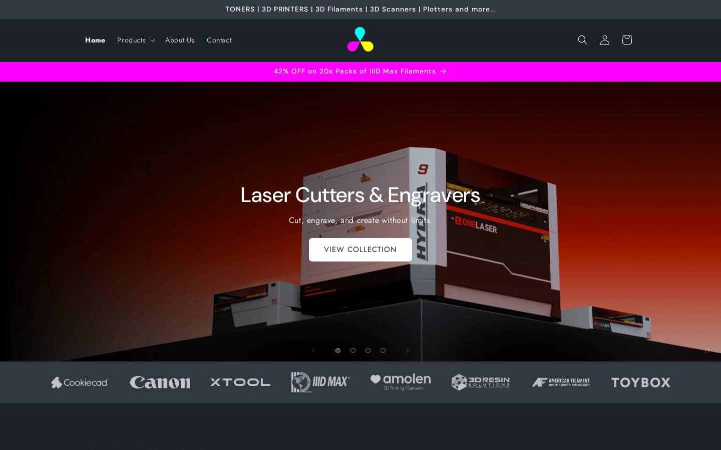 copier2go.com homepage screenshot