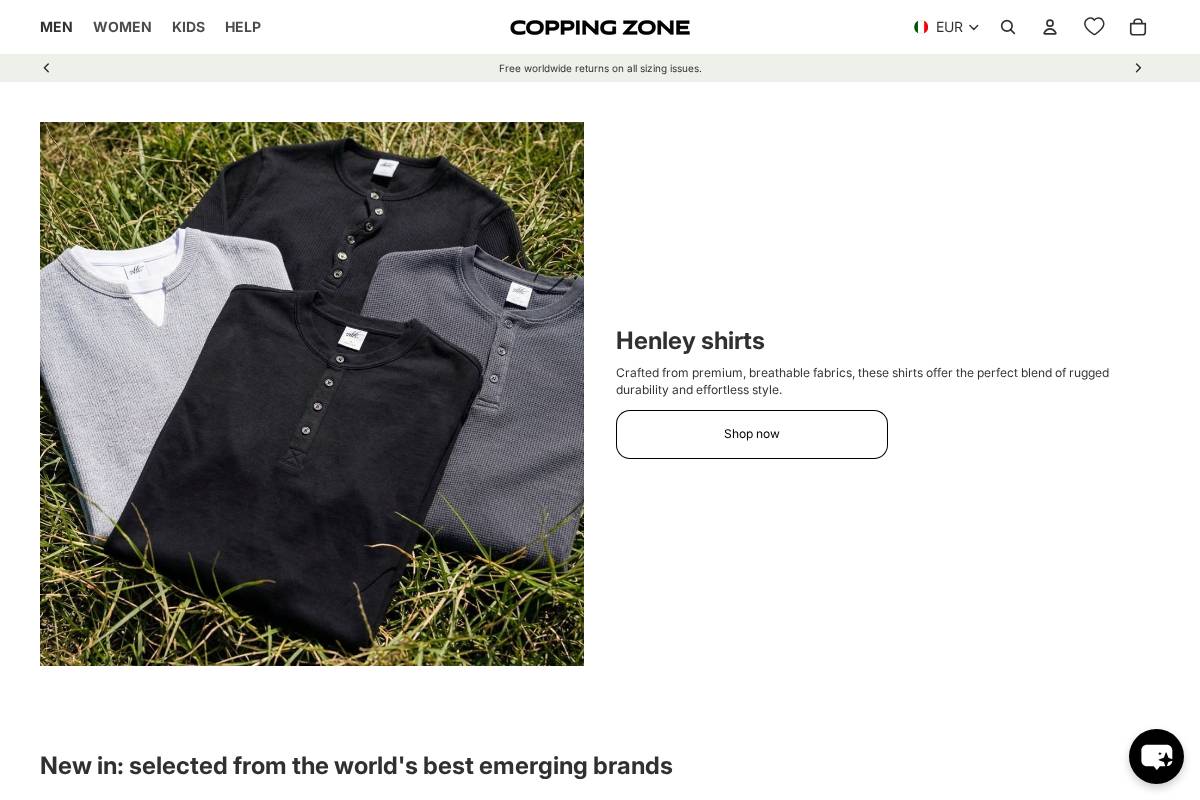 Coppingzone homepage screenshot