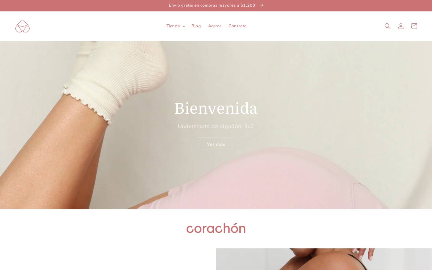 corachon.com homepage screenshot