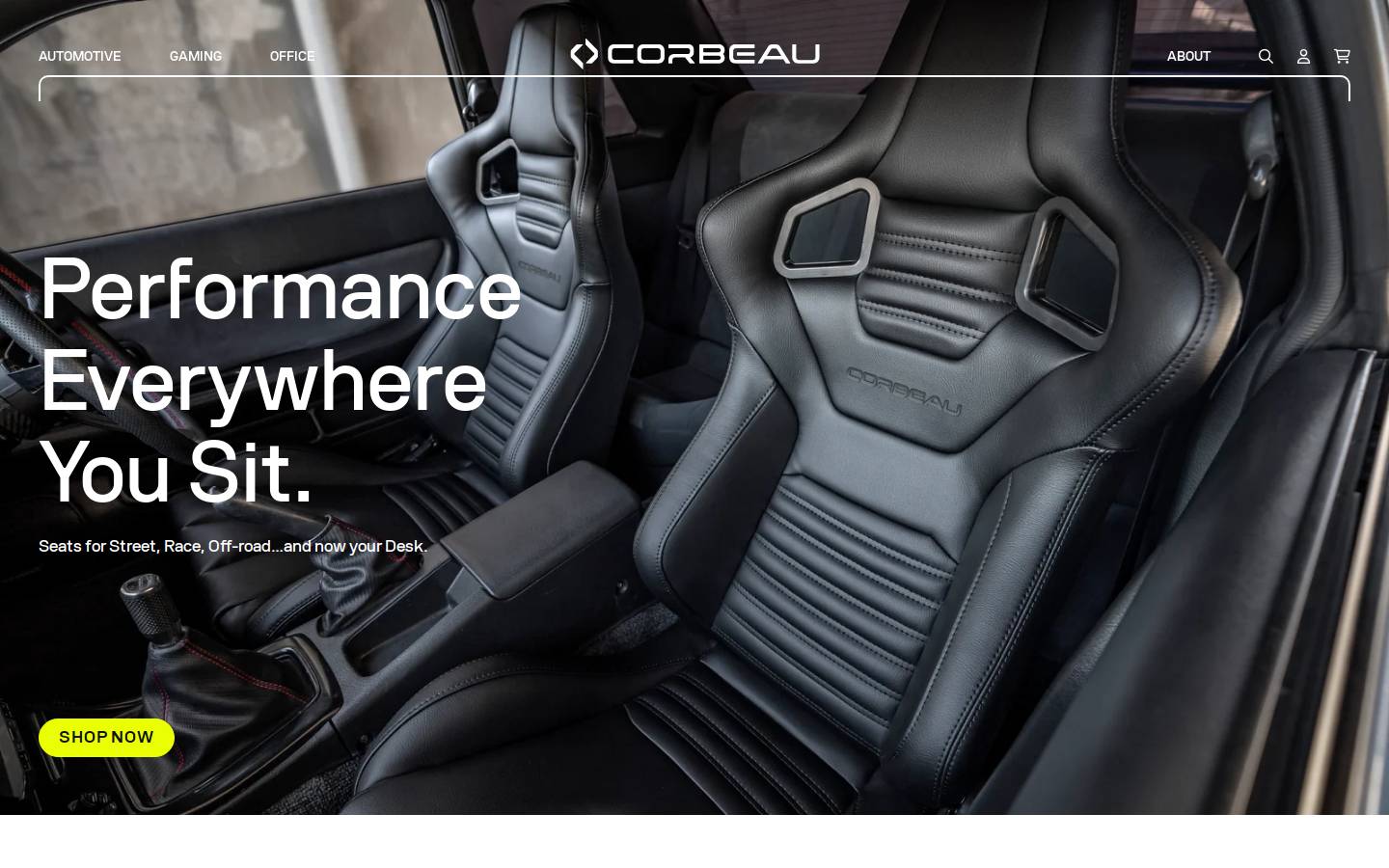 Corbeau LLC homepage screenshot