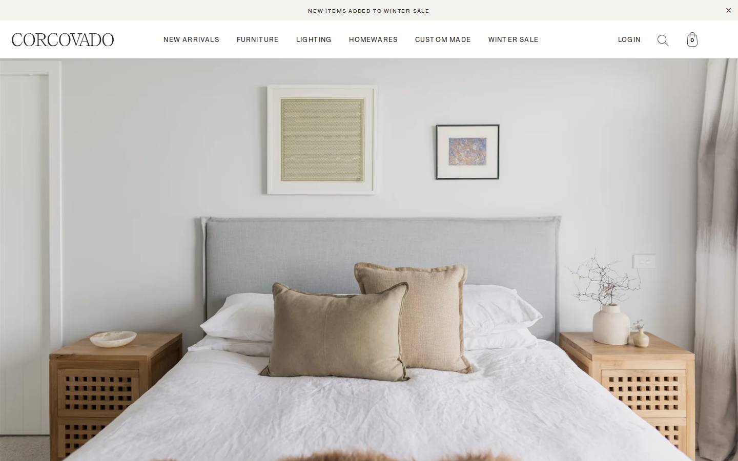 corcovado.co.nz homepage screenshot