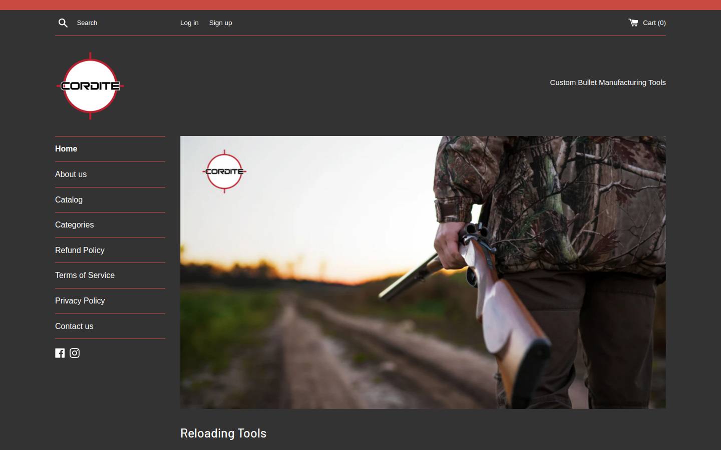 cordite.co.za homepage screenshot
