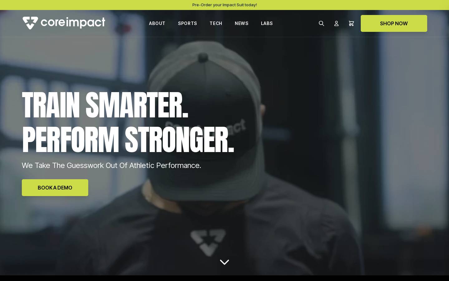 coreimpactinc.com homepage screenshot