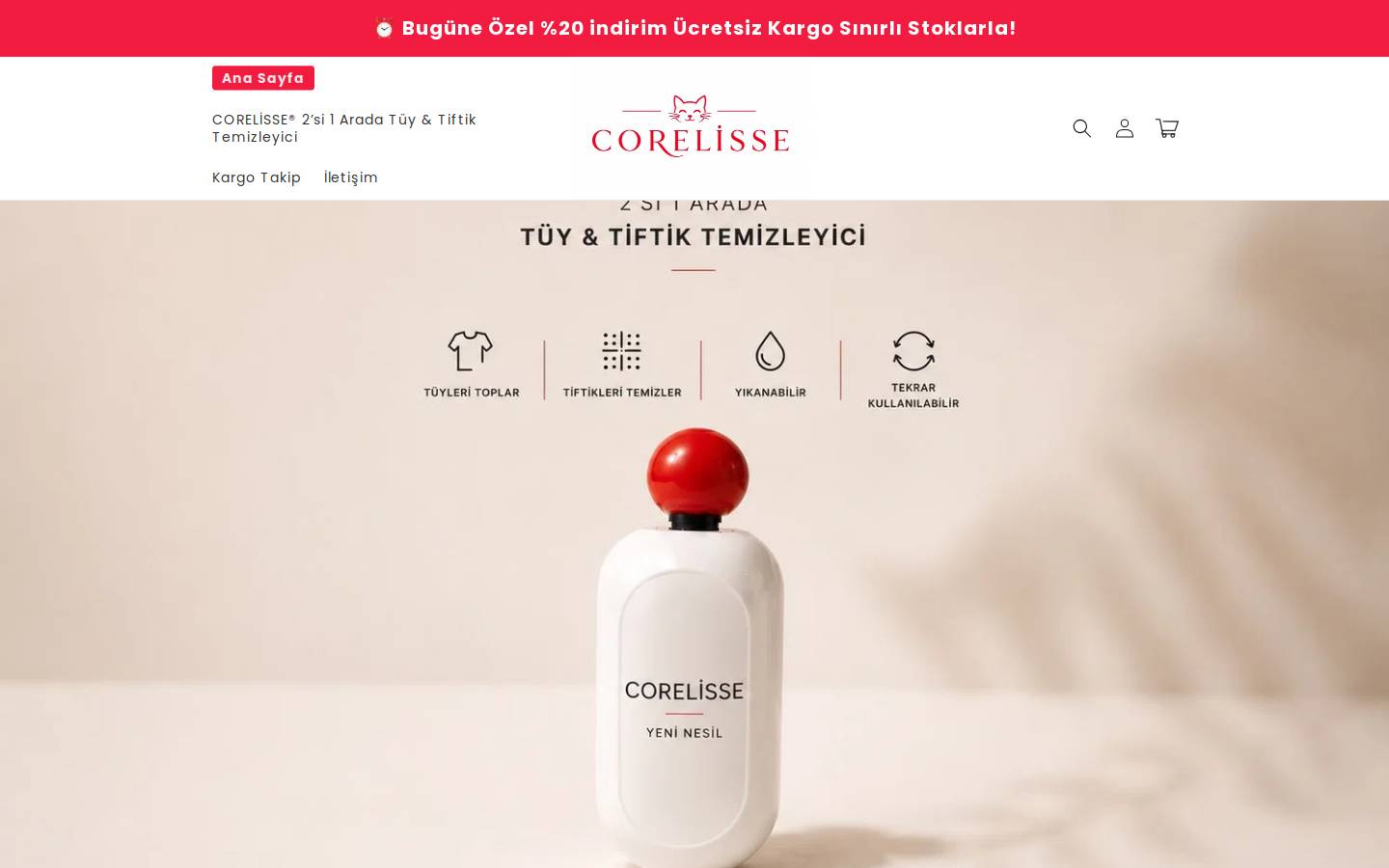 corelisse.co homepage screenshot
