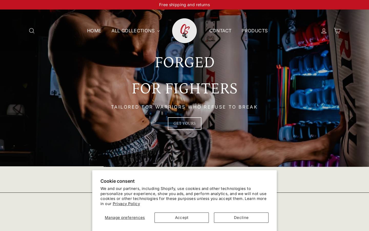 corestrike.shop homepage screenshot