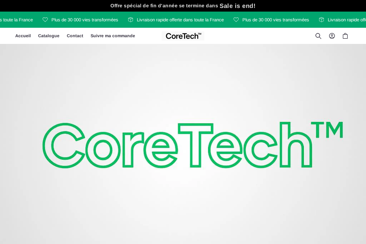 coretechshop.com homepage screenshot