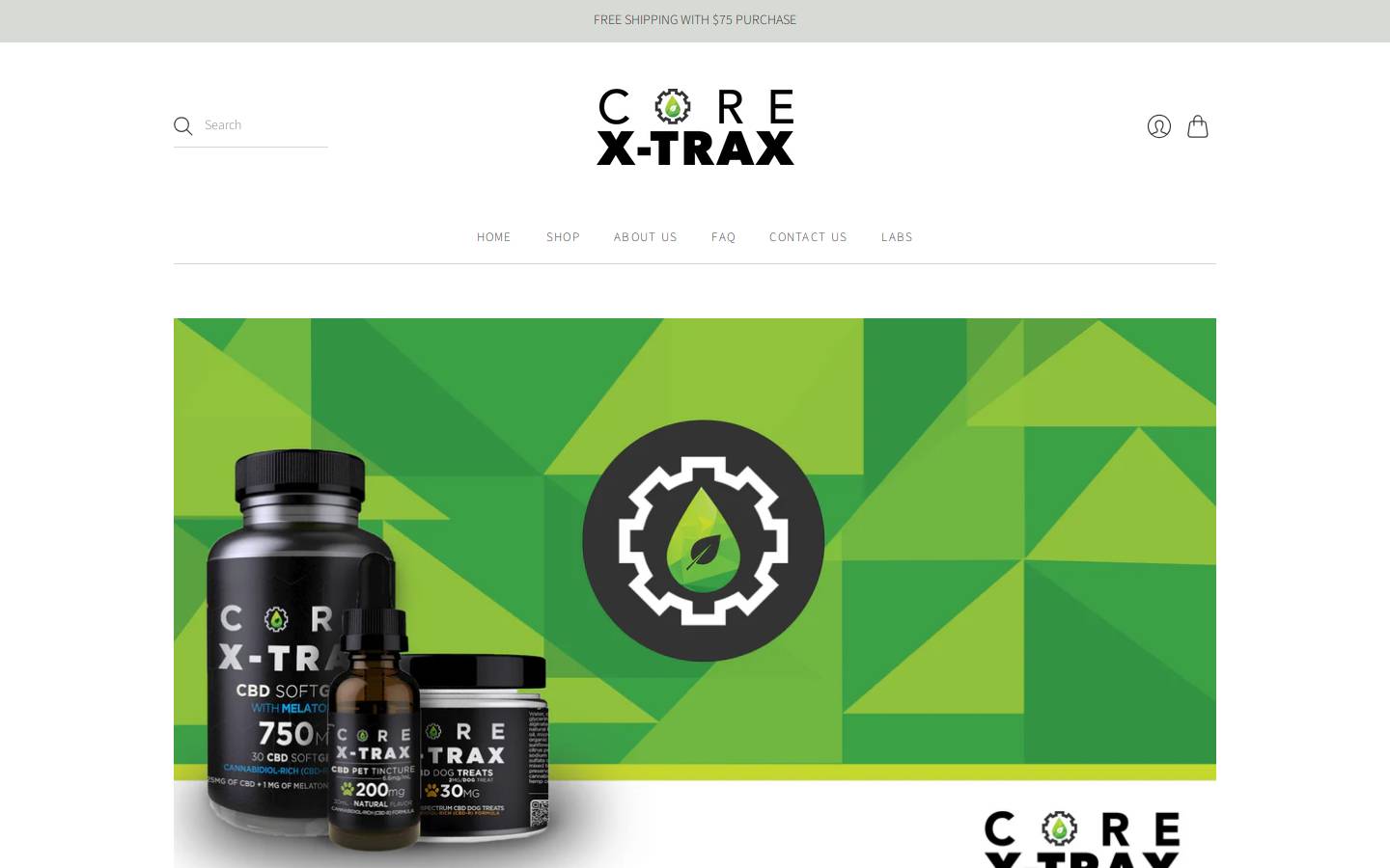 corextrax.com homepage screenshot