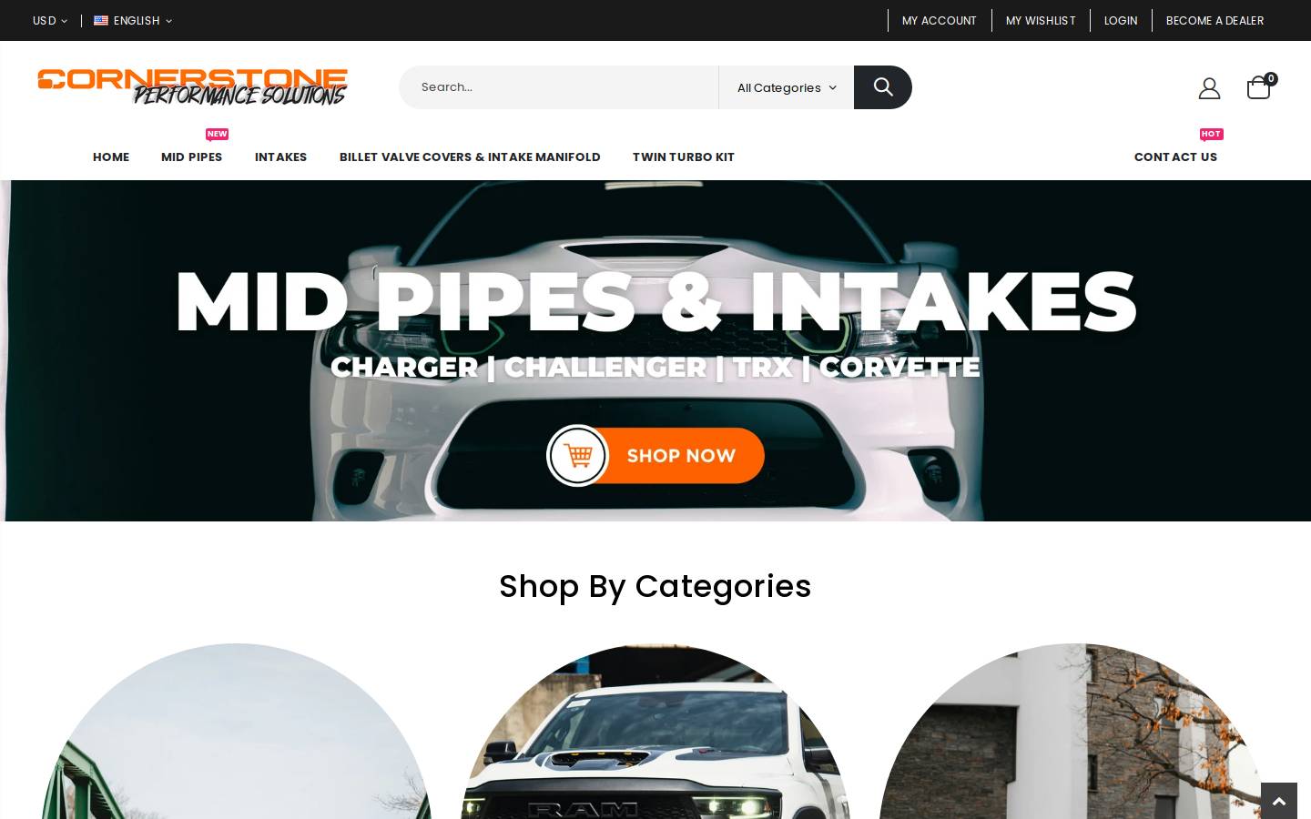 cornerstoneperformancesolutions.com homepage screenshot