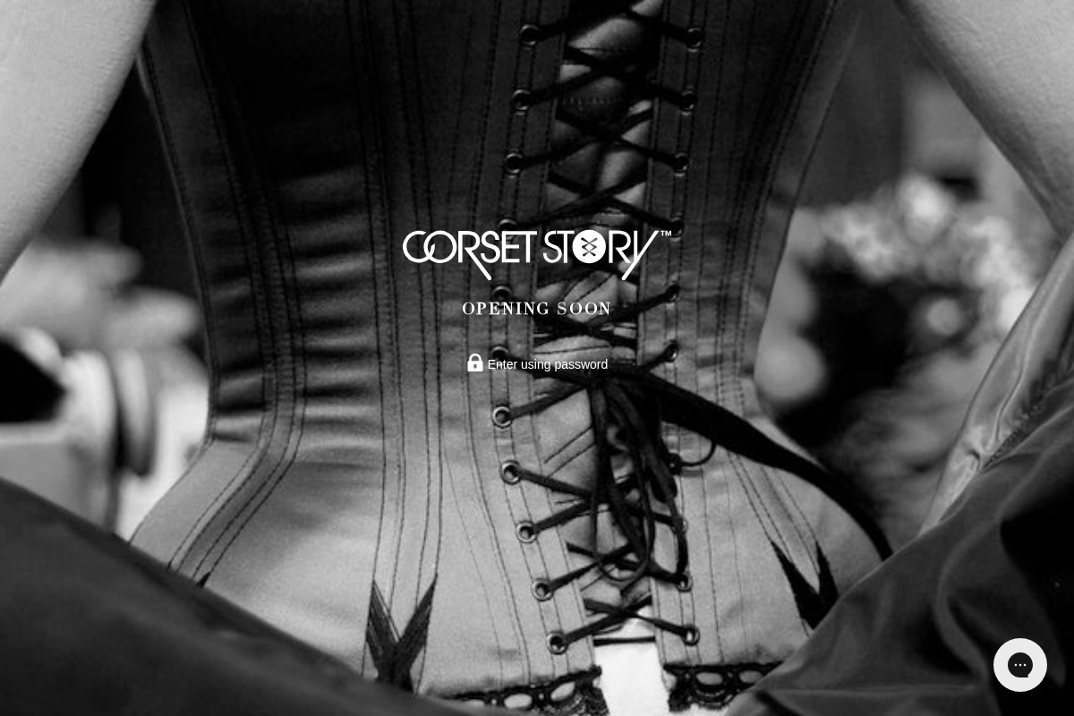 corset-story-ca.com homepage screenshot