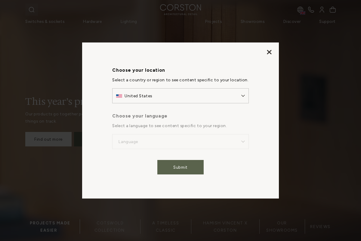 Corston Architectural Detail homepage screenshot
