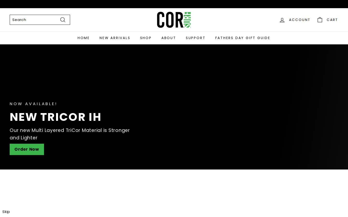 corsurf.com homepage screenshot