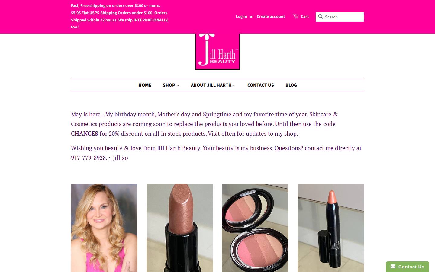 cosmeticsnewyork.com homepage screenshot