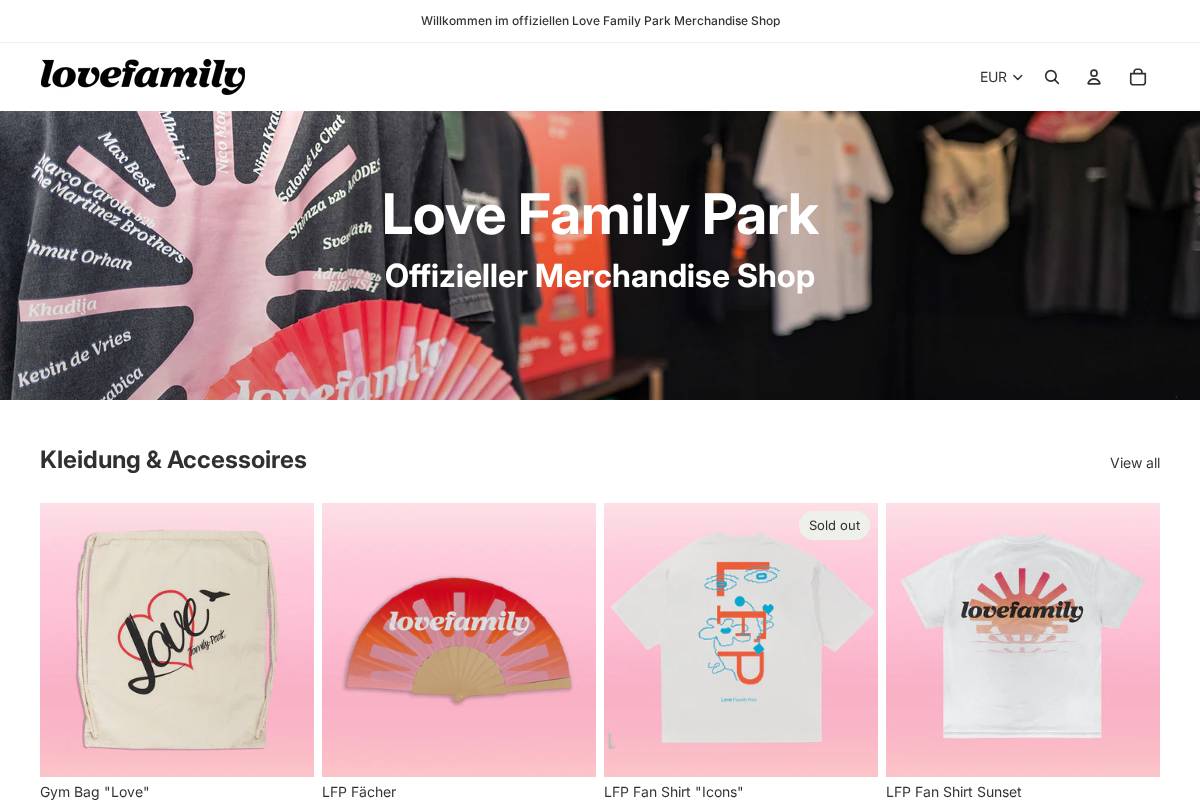 Cosmopop homepage screenshot