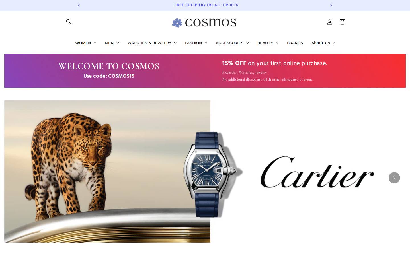 cosmosnj.com homepage screenshot