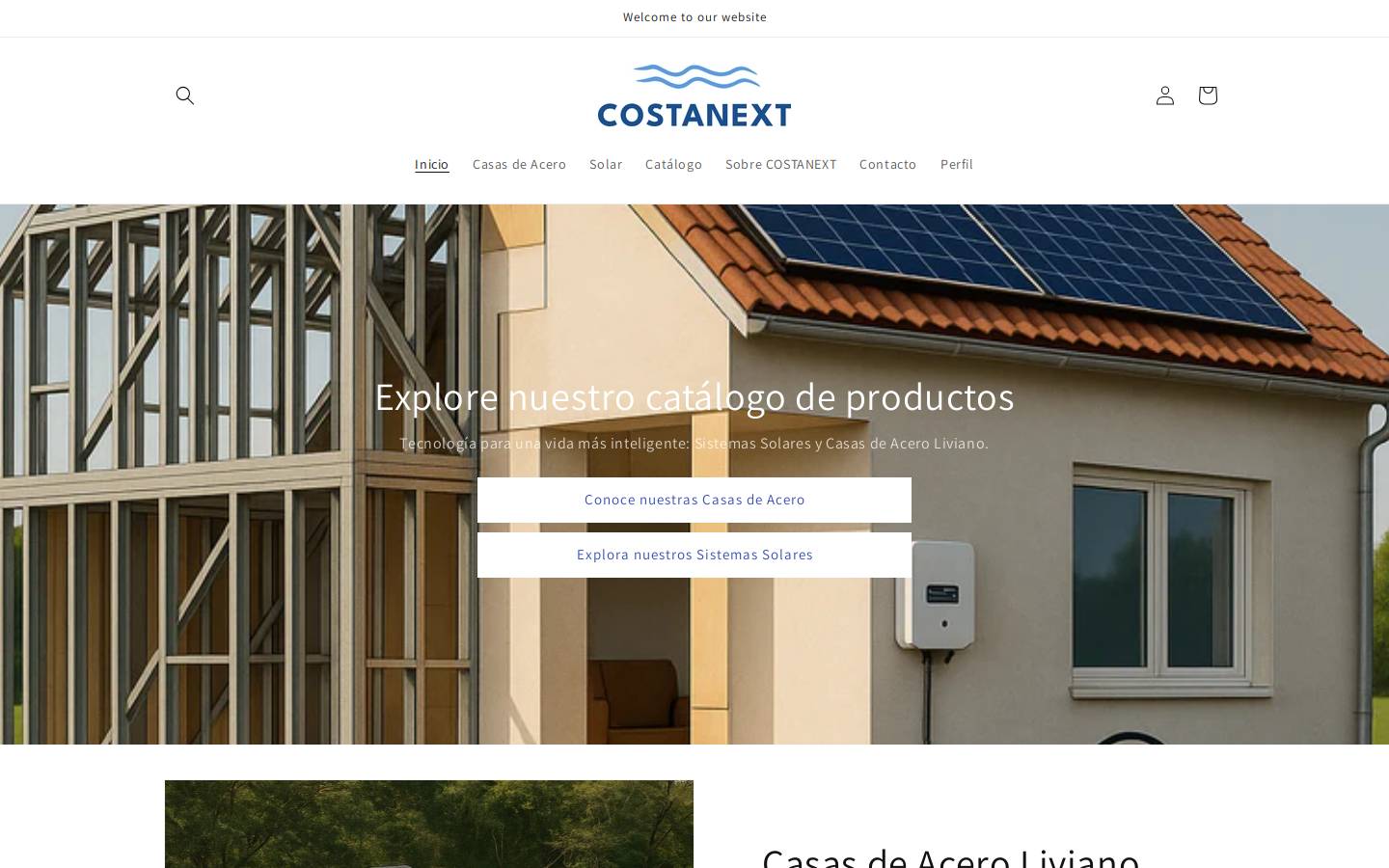 costanext.com homepage screenshot