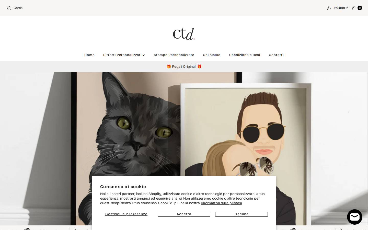 costanzatoninidesign.com homepage screenshot