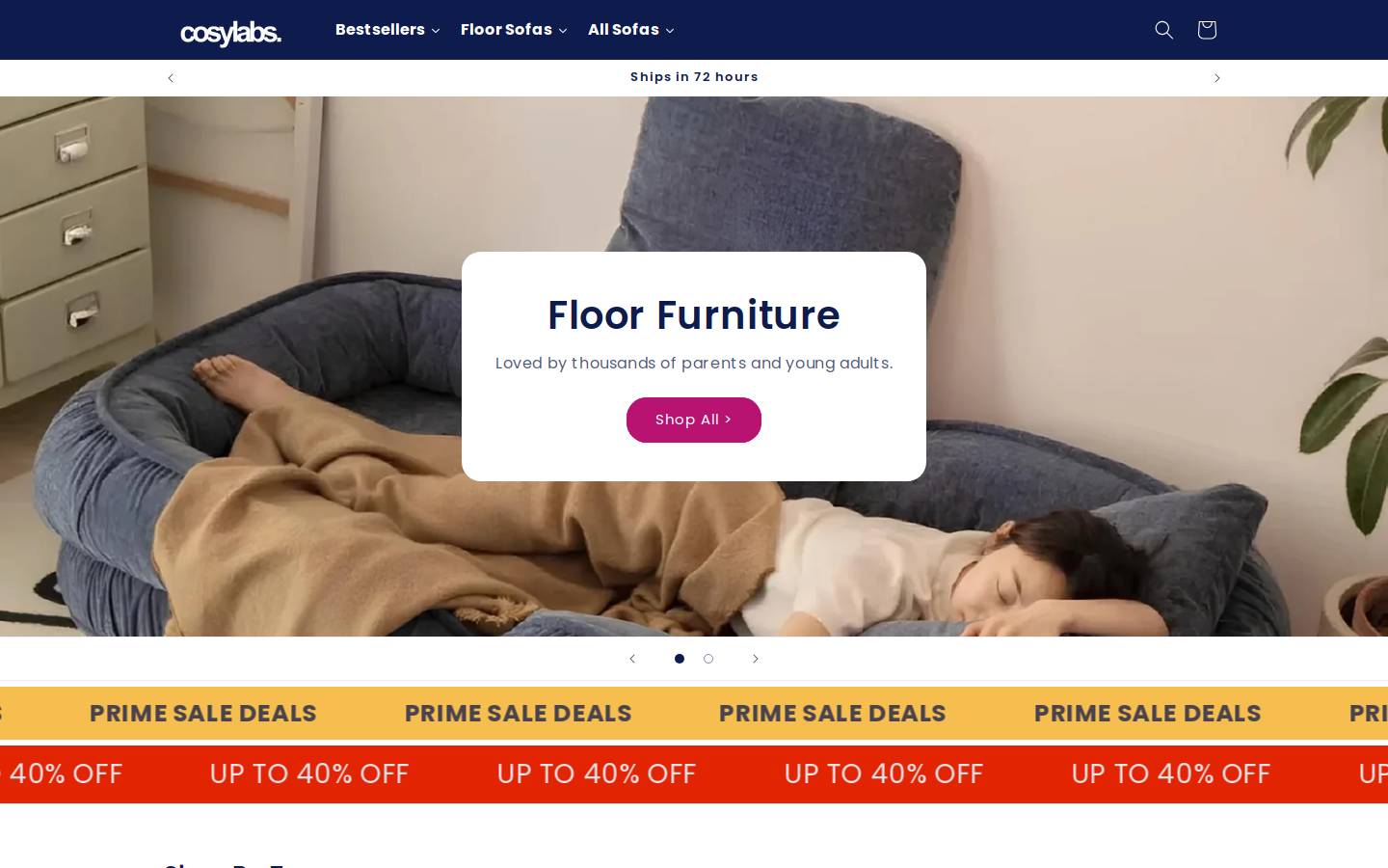 cosylabs.club homepage screenshot