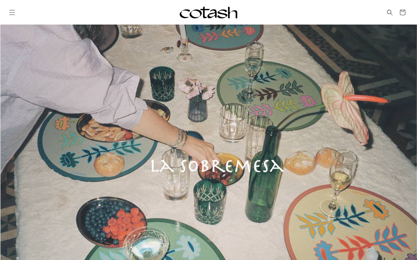 cotash.com homepage screenshot