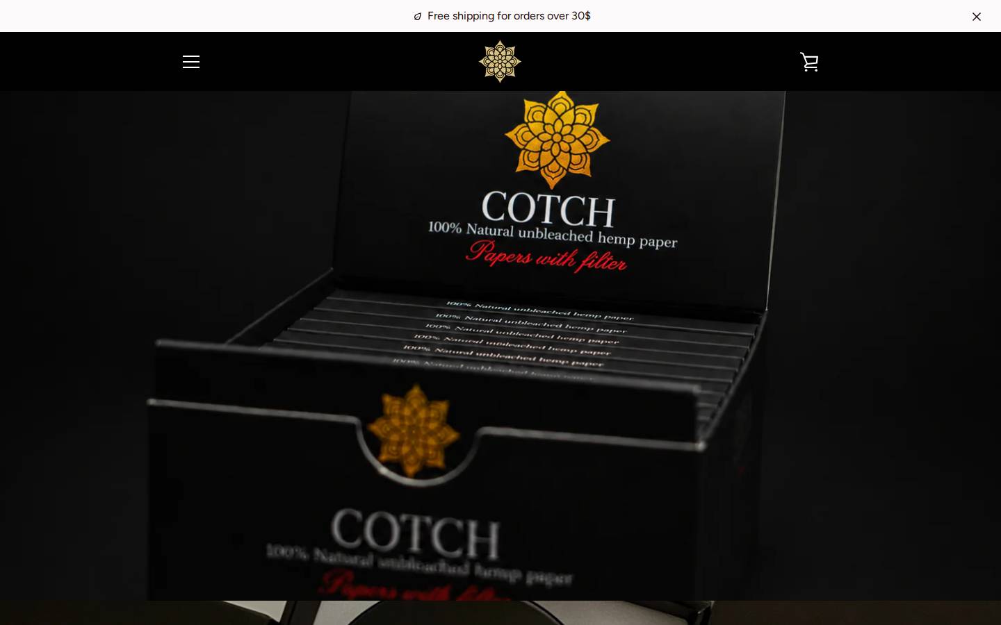 cotch.ca homepage screenshot