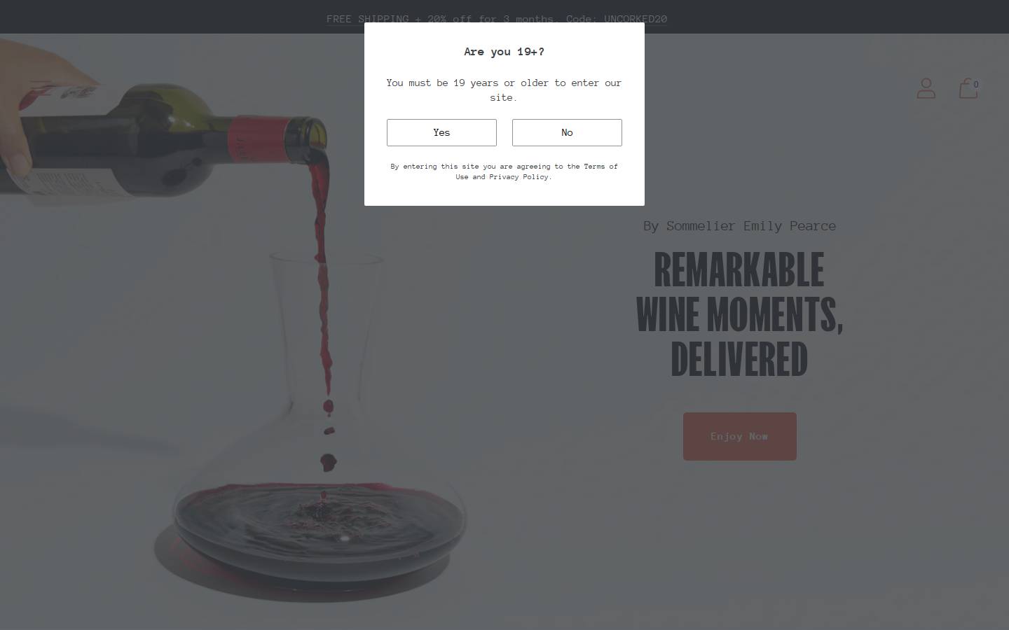 coterie72.com homepage screenshot