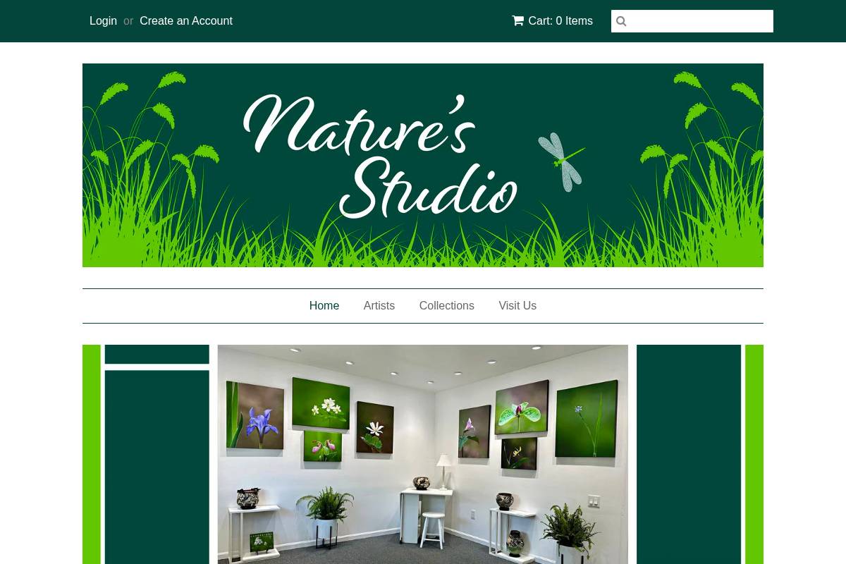 cottagecurator.com homepage screenshot