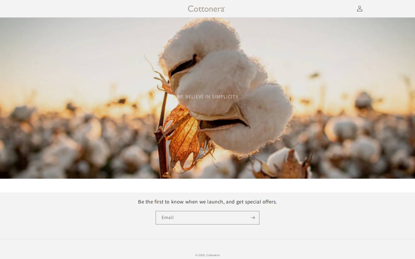 cottonera.co homepage screenshot