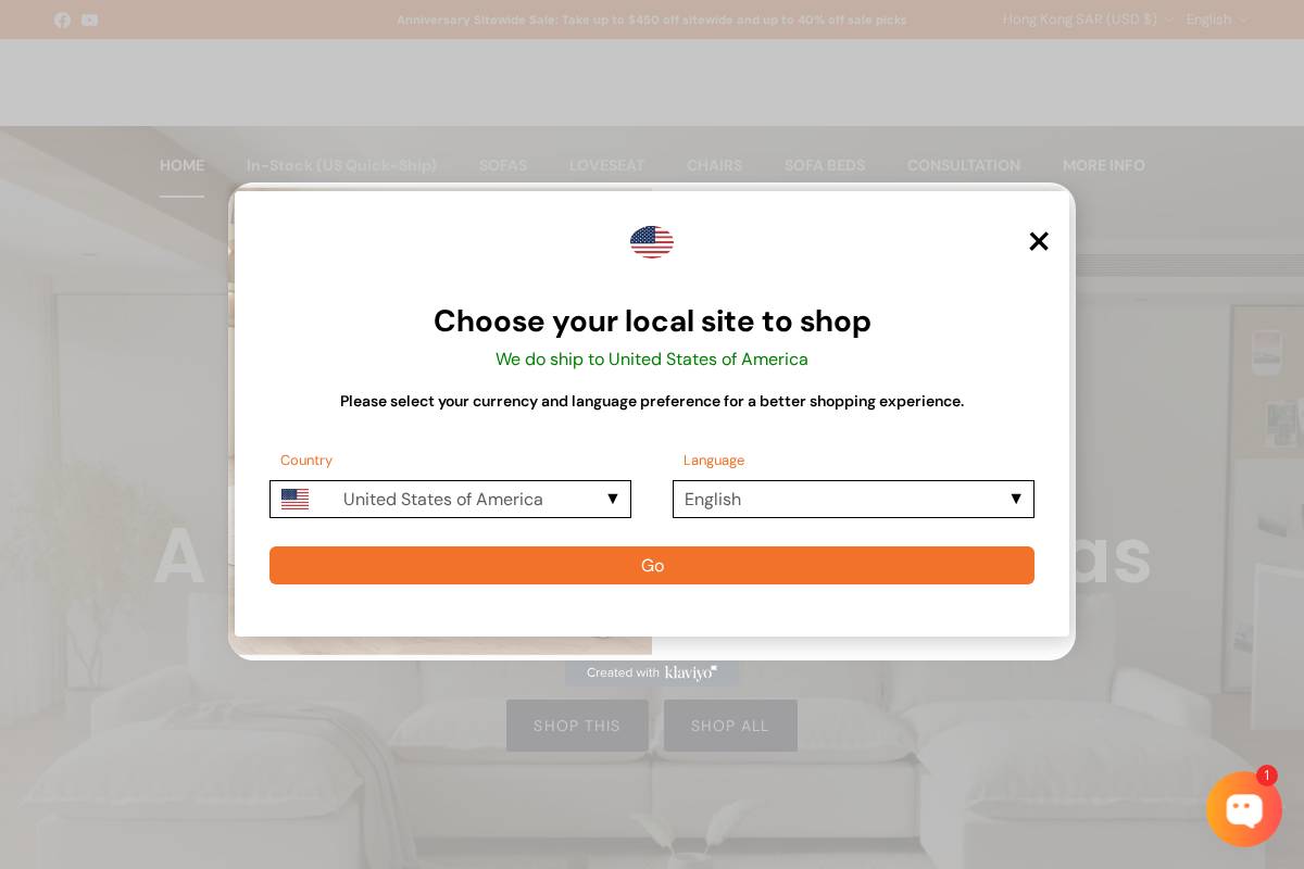 couchery.com homepage screenshot