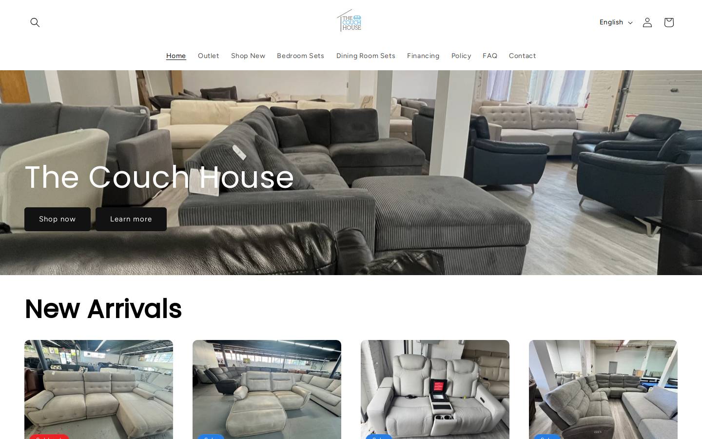couchhousect.com homepage screenshot