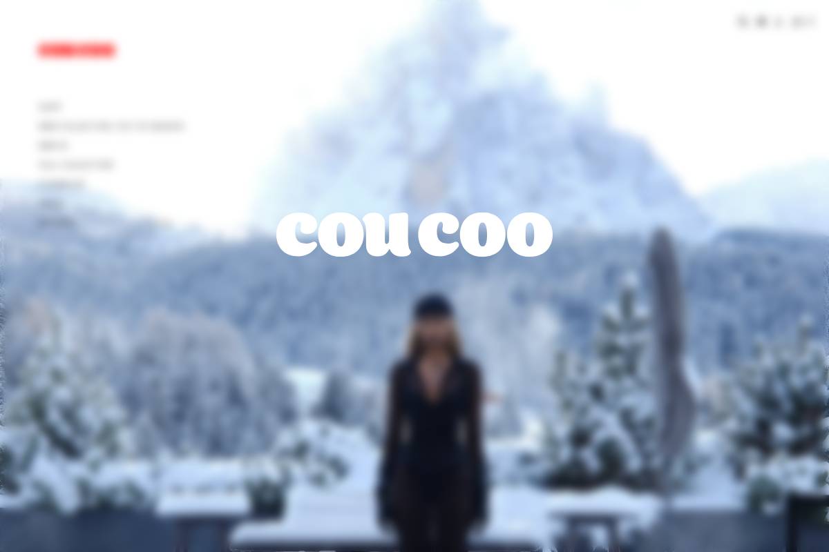 Coucoo homepage screenshot