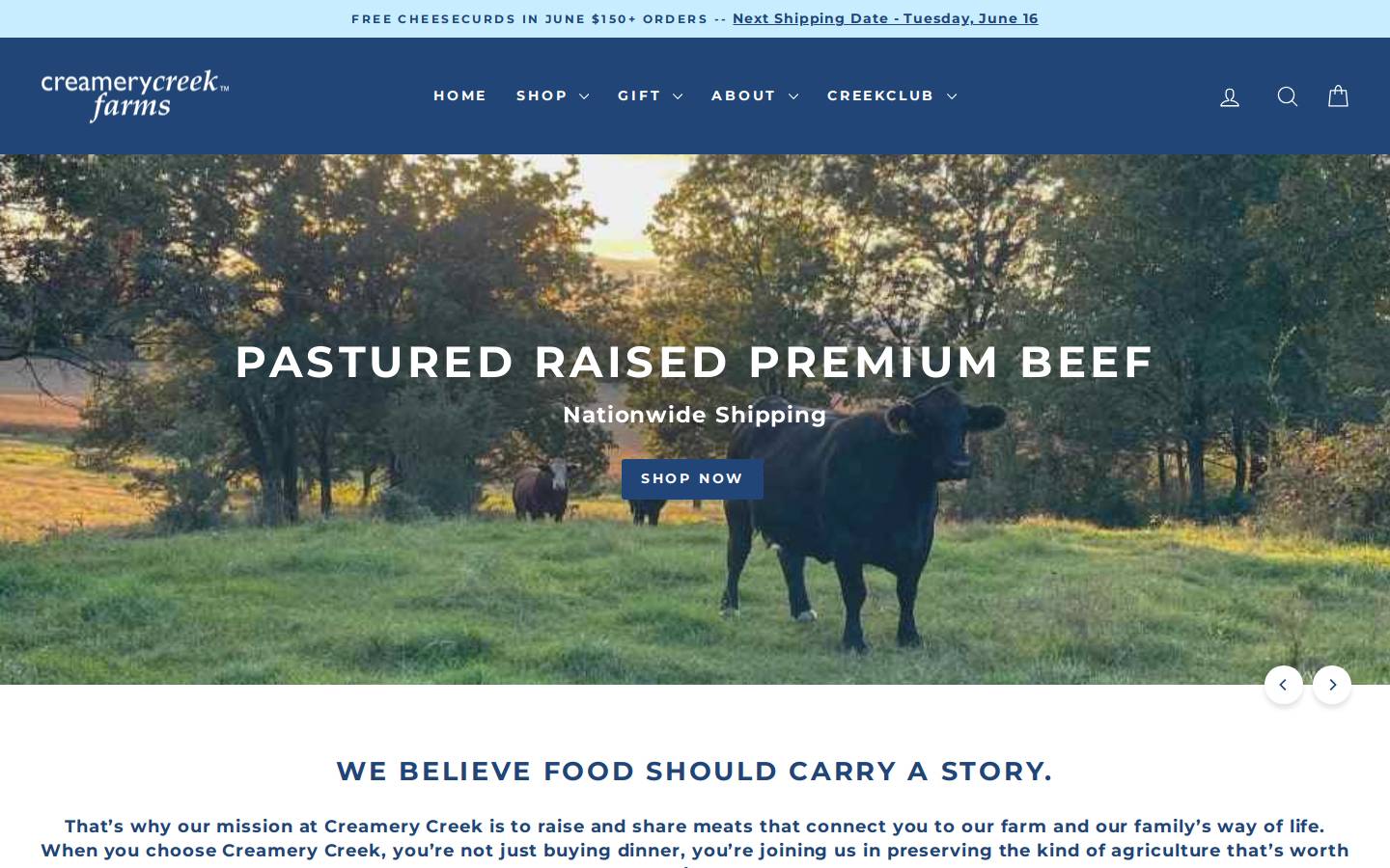 couleeregionbeef.com homepage screenshot