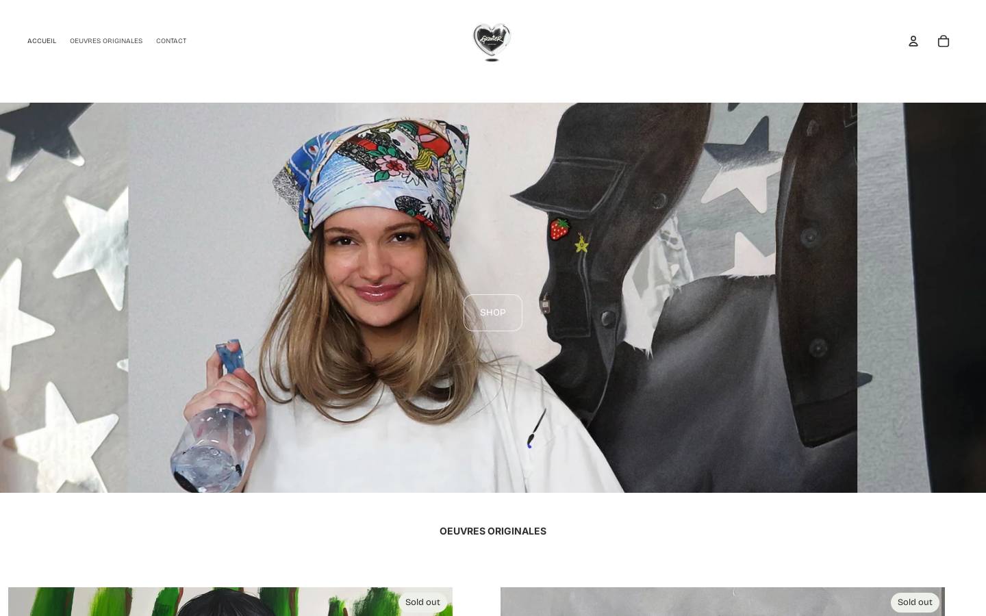 couleurgravier.com homepage screenshot