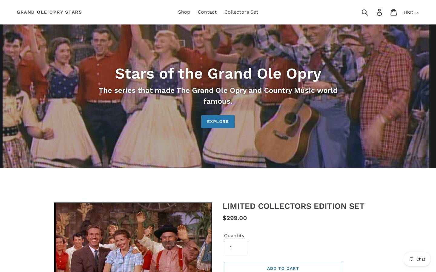countrylegendshow.com homepage screenshot