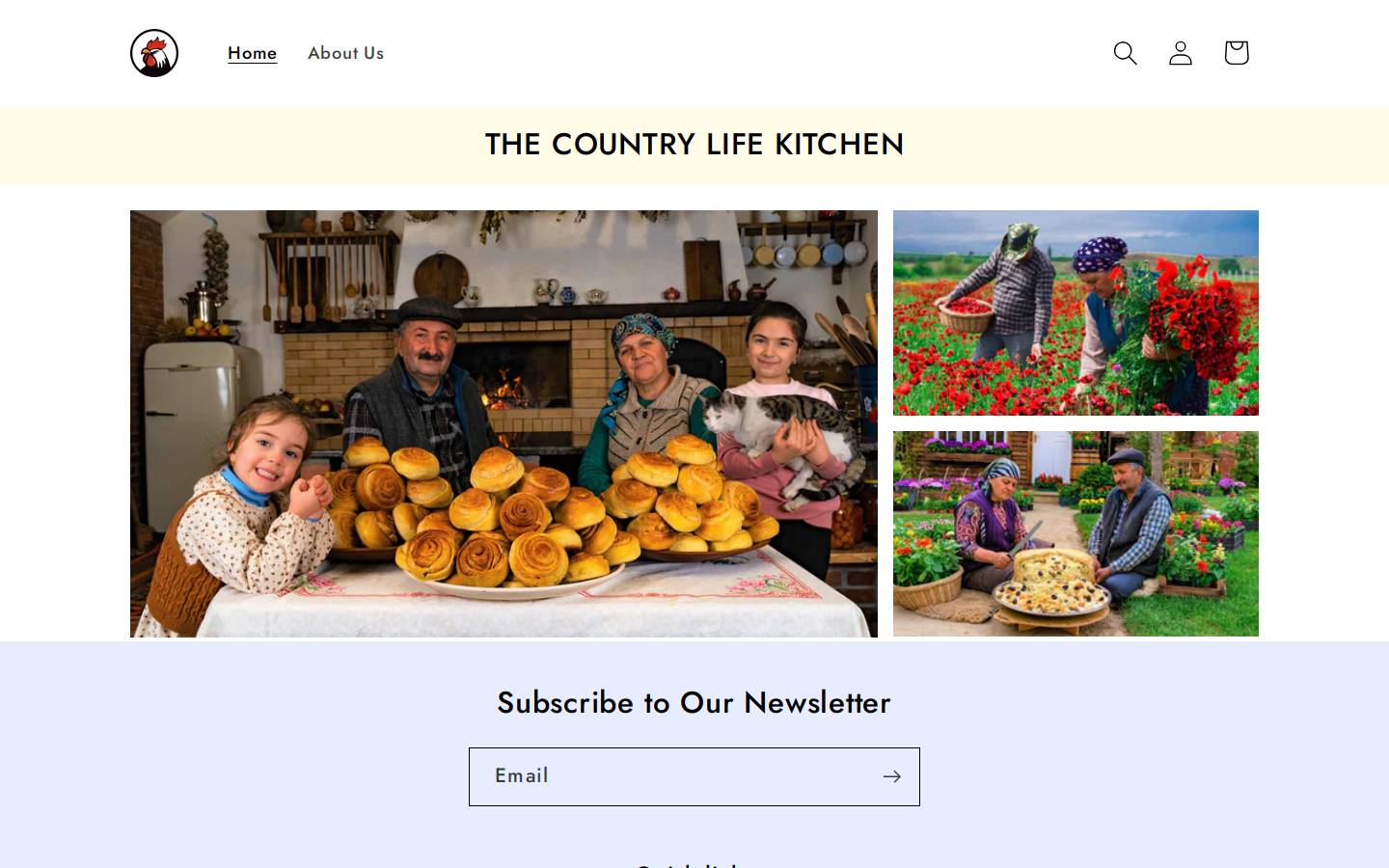 countrylifevlog.com homepage screenshot