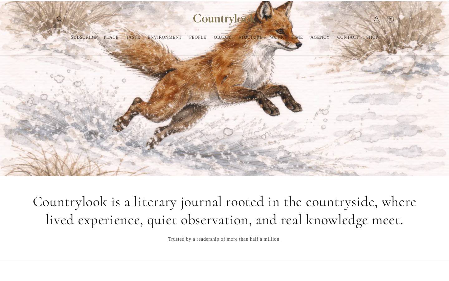 countrylook.com homepage screenshot