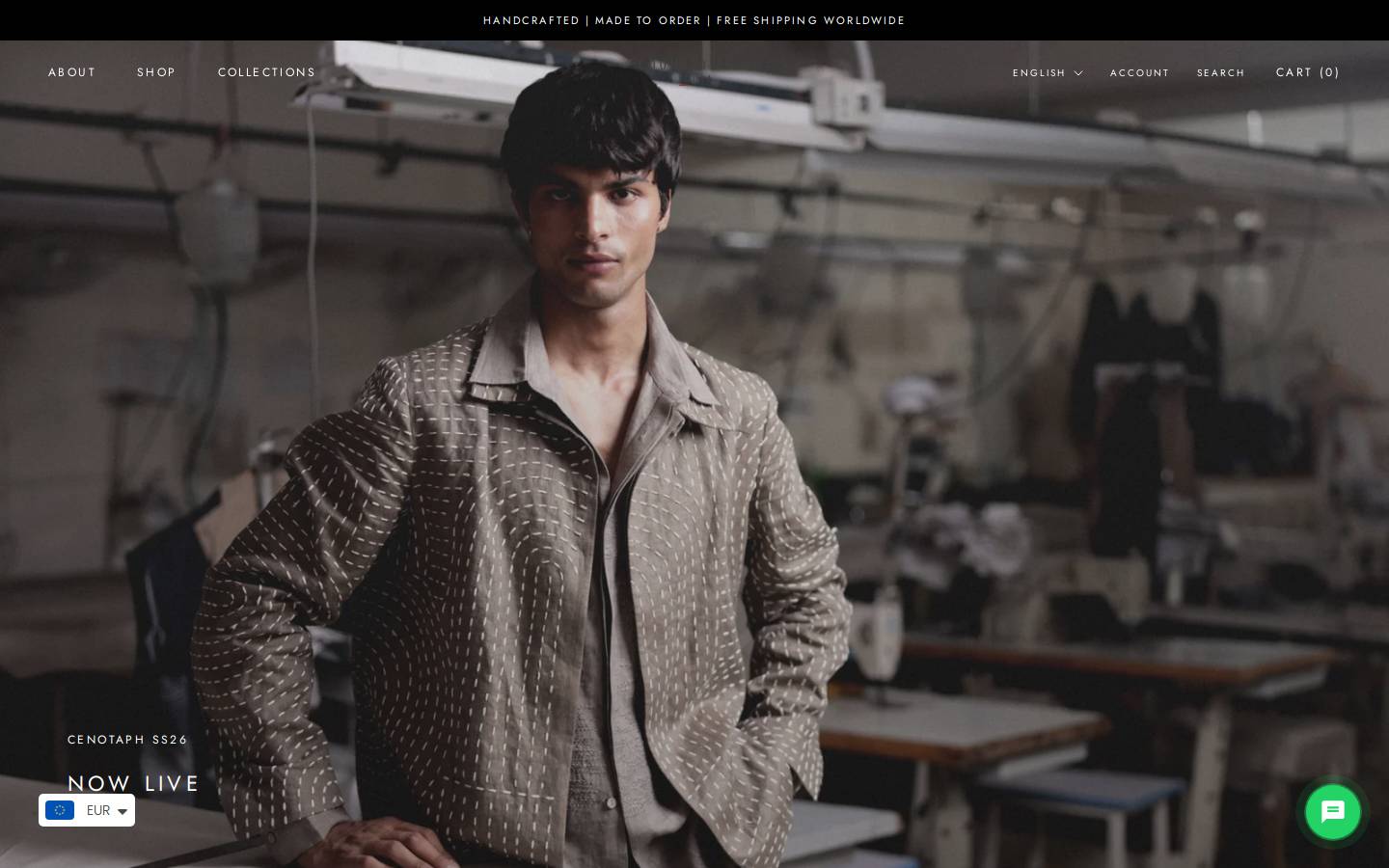 countrymade.in homepage screenshot