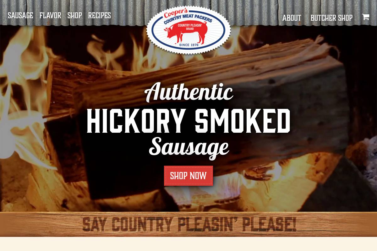 countrypleasin.com homepage screenshot