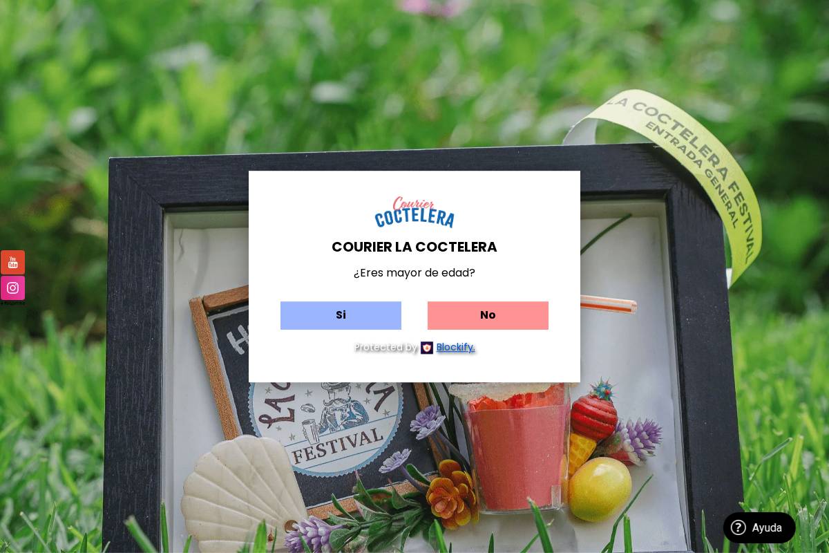 courierlacoctelera.shop homepage screenshot