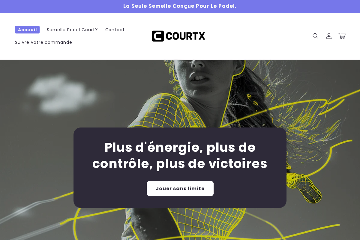 courtx.store homepage screenshot