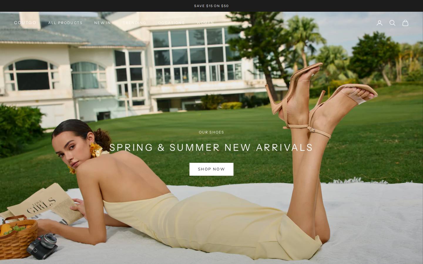 coutgo.com homepage screenshot
