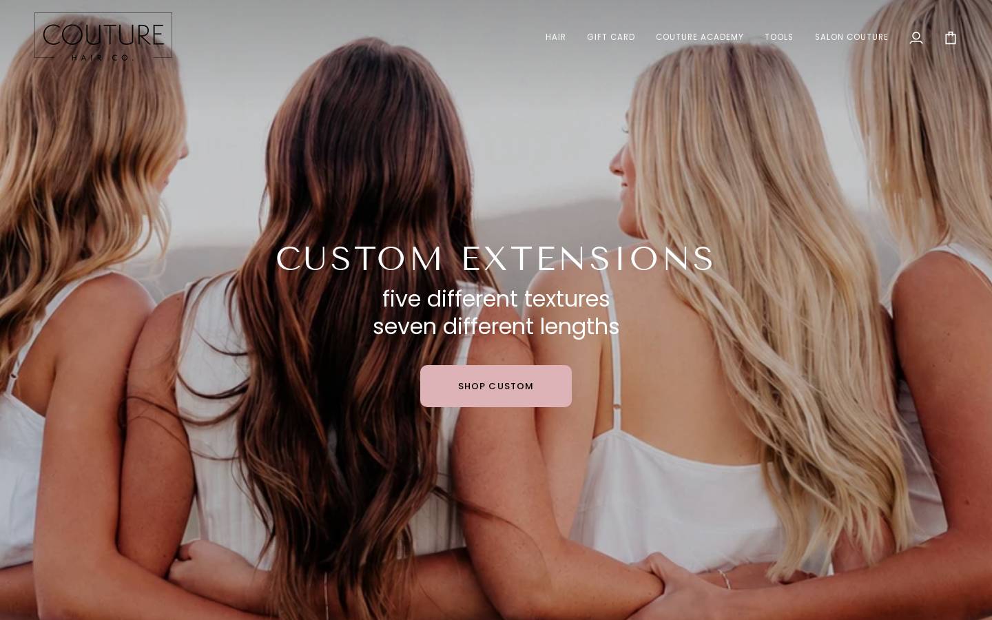 couturehairco.com homepage screenshot