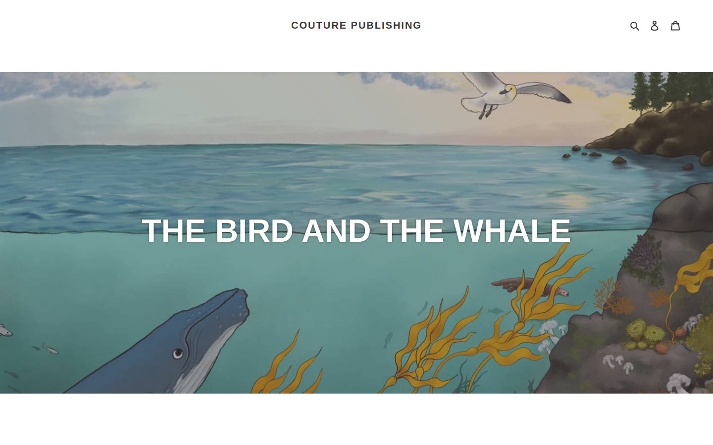 couturepublishing.com homepage screenshot